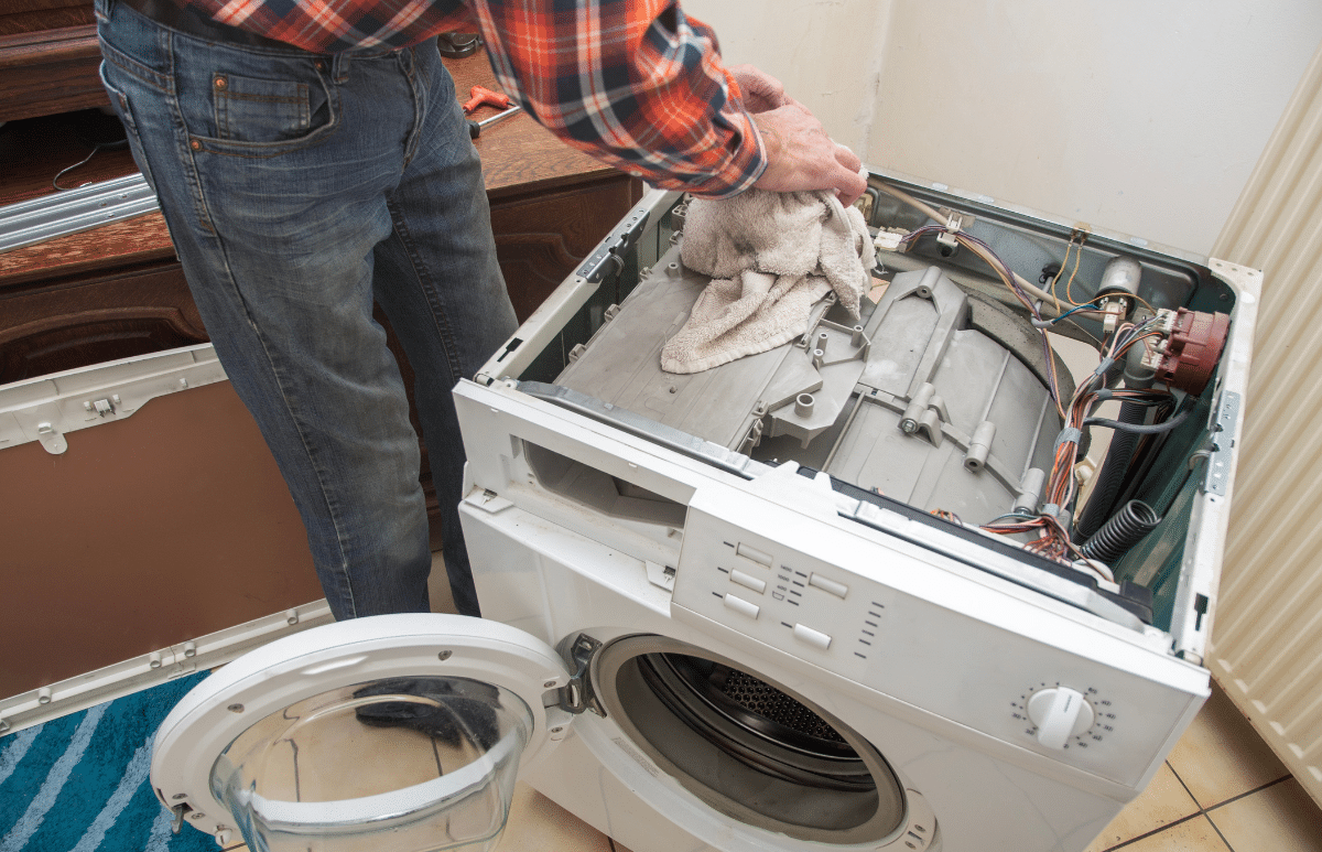 Washer repair East Valley AZ — E&J Appliance Service Company technician