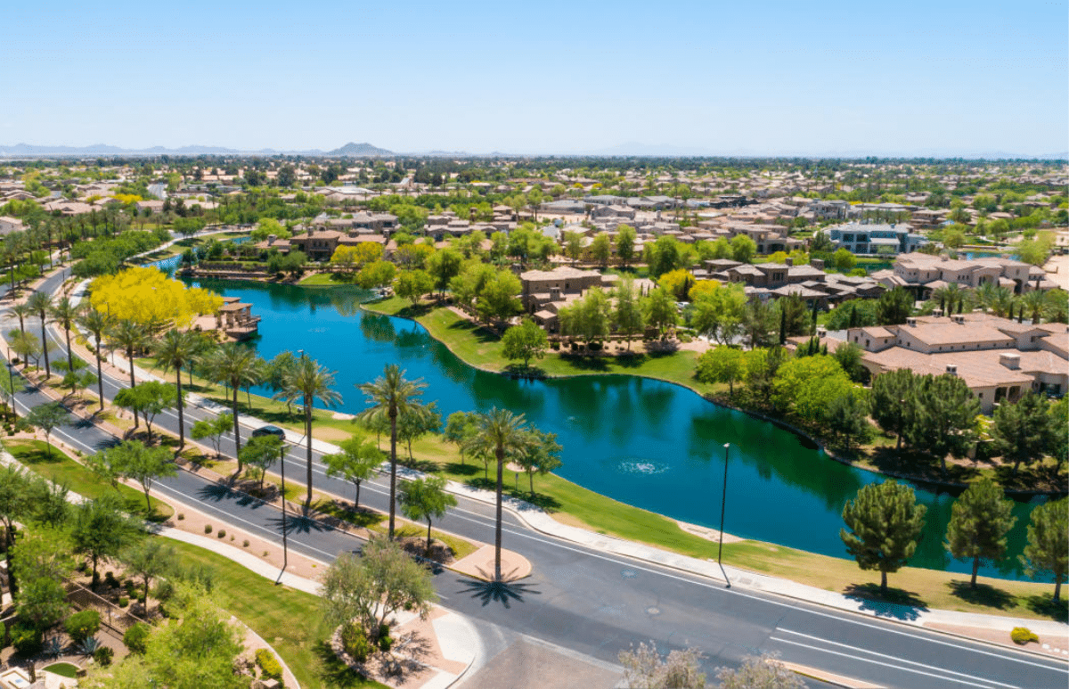 Appliance repair Chandler AZ — E&J Appliance Service Company areal view